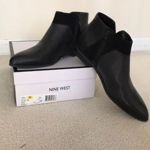 Nine West Black Ankle Boots